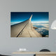 Airplane Wing with Clouds