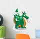 Dragon Cartoon Puppy-Baby-Dragon Vector Wall Decal
