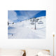 Skiing Slope Wall Mural