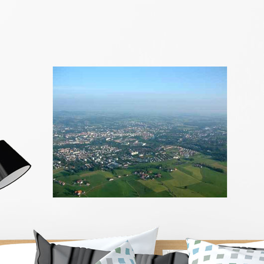 Kempten Oberallgau Aerial Wall Decal