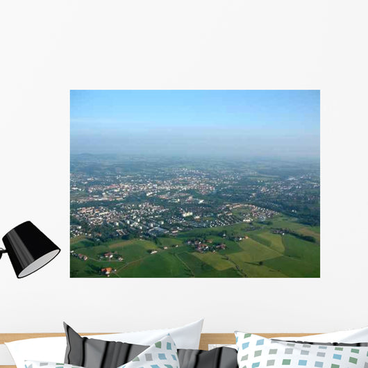 Kempten Oberallgau Aerial Wall Decal