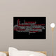 Business Words Collage Wall Mural