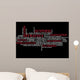 Business Words Collage Wall Mural