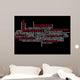 Business Words Collage Wall Mural