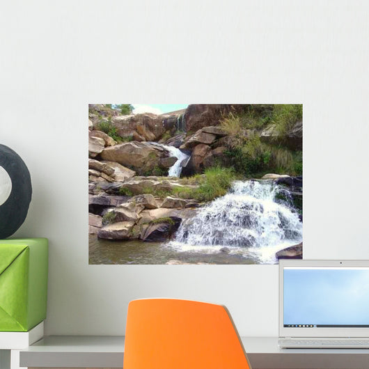 Cascade Wall Decal Design 2