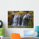 Wide River with Waterfall