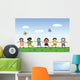 Happy Children Holding for Wall Mural