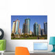 Surrounded Modern Skyscrapers Shanghai Wall Decal
