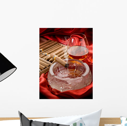 Cuban Cigar and Liquor