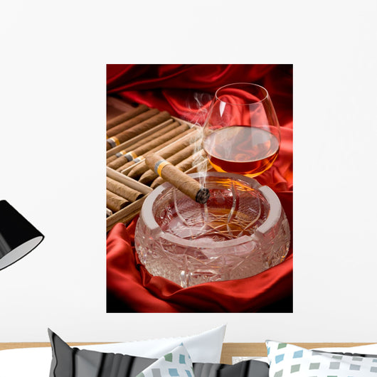 Cuban Cigar and Liquor