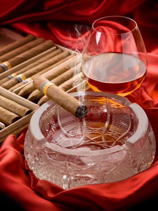 Cuban Cigar and Liquor