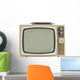 Vintage 1960's Television Wall Decal
