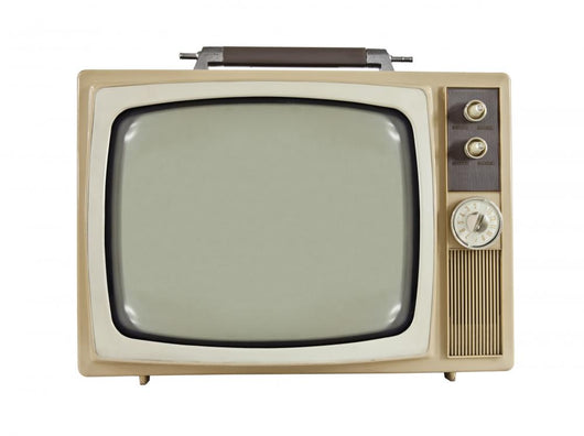Vintage 1960's Television Wall Decal