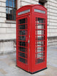 London Telephone Box Wall Mural