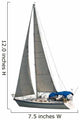 Sailboat Wall Decal