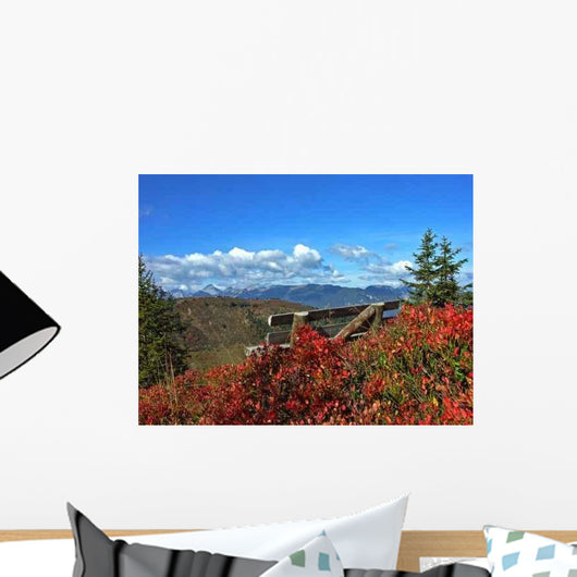 Herbst im Gebirge Wall Decal