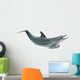 Dolphin Breach 1Wall Decal
