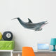 Dolphin Breach 1Wall Decal