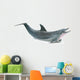 Dolphin Breach 1Wall Decal