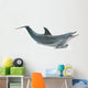 Dolphin Breach 1Wall Decal