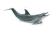 Dolphin Breach 1Wall Decal