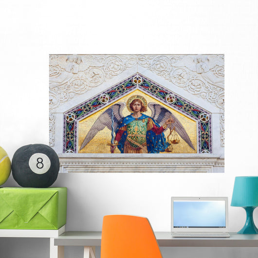 St Michael the Archangel Wall Mural