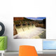 Release Water Dam Wall Wall Decal