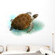 Sea Turtle Swimming Ocean