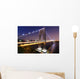 George Washington Bridge Spans the Hudson River to New York City Wall Mural