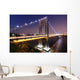 George Washington Bridge Spans the Hudson River to New York City Wall Mural