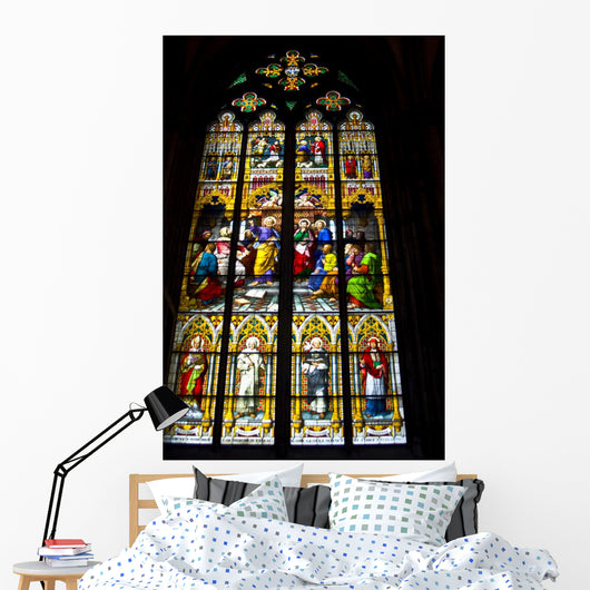 Stained Glass Windows Wall Mural