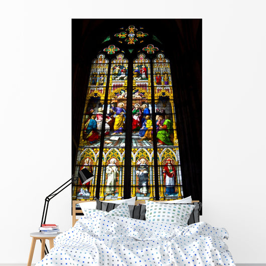 Stained Glass Windows Wall Mural