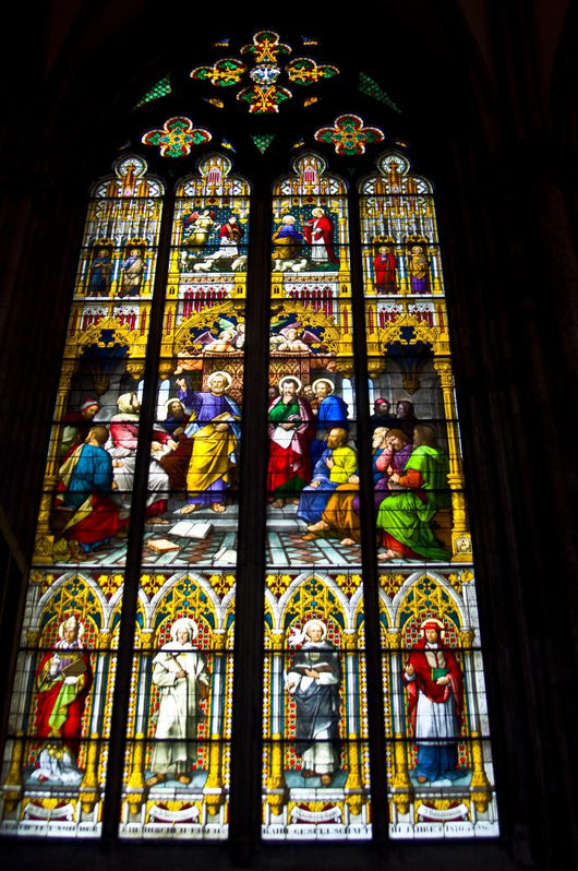 Stained Glass Windows Wall Mural