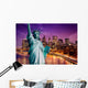 Manhattan New York Statue of Liberty Wall Mural