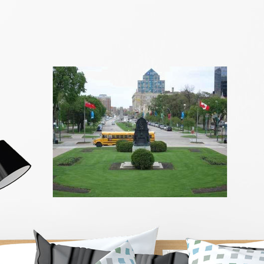 Memorial Street Wall Decal