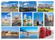 Collage of London landmarks Wall Mural