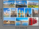 Collage of London landmarks Wall Mural
