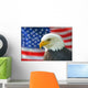 Bald Eagle American Flag