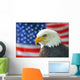 Bald Eagle American Flag