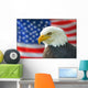 Bald Eagle American Flag