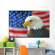 Bald Eagle American Flag
