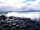 Wave Breaking Over Giant's Causeway 1 Wall Decal