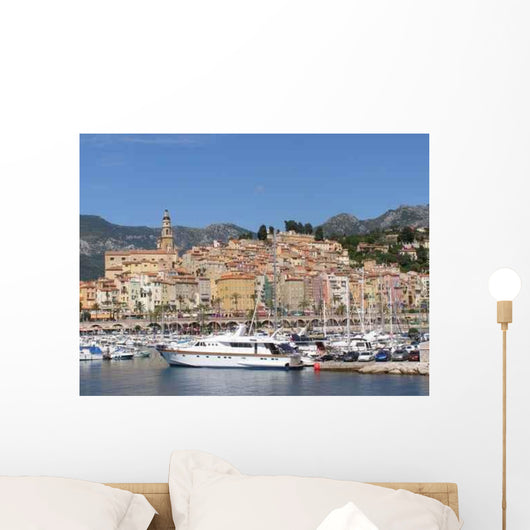 Ville Et Port Menton Wall Decal
