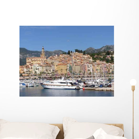 Ville Et Port Menton Wall Decal