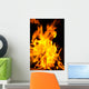 Fire and Flame Wall Mural