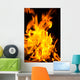 Fire and Flame Wall Mural