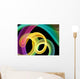 Bright Multicolored Swirls Wall Mural