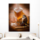 Smoking Pipe Tobacco Cuban Cigar and Liquor Wall Mural
