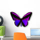 Purple Butterfly Wall Decal