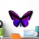 Purple Butterfly Wall Decal